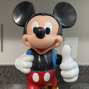 Vintage 1986 Tyco Walt Disney Mickey Mouse Phone Backpack